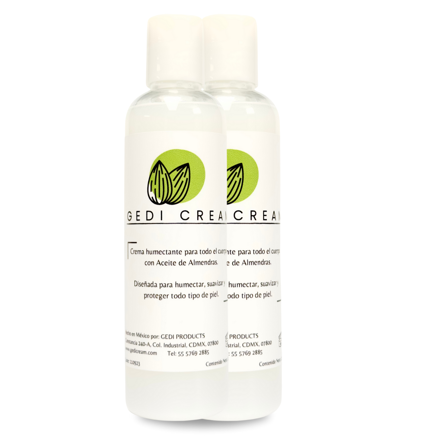 Crema Humectante 125ml Paquete de 2 unidades